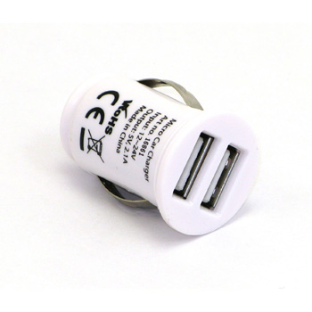 USB autolader 2x usb - wit - 16861 1 - 16861