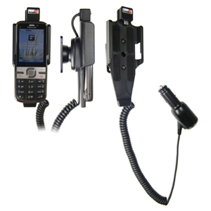 Nokia C5 Actieve houder met 12/24V lader Let Op: Uitlopend Artikel, Kan niet retour! - 18062 - 512148