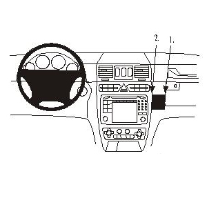 ProClip - Mercedes Benz G-Klasse 2000-2012  - 18190 - 852945