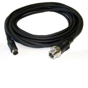 Camera verlengkabel 4Pins MALE + 4Pins FEMALE IP68 10 meter - 18466 - CAR.CONC-10