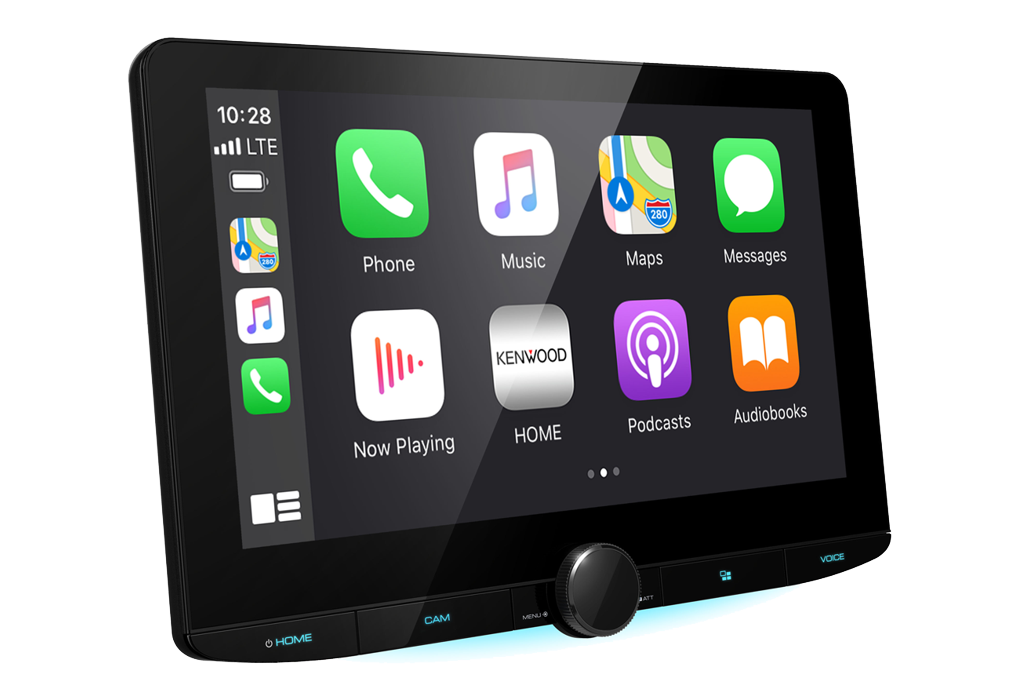 Kenwood DMX5623DABS - 10" HD Zwevend scherm - Draadloze carplay + Android Auto (incl dab antenne) - 20 dmx9720xdso hs panel angle kwd cp home 2 - DMX-9720XDS