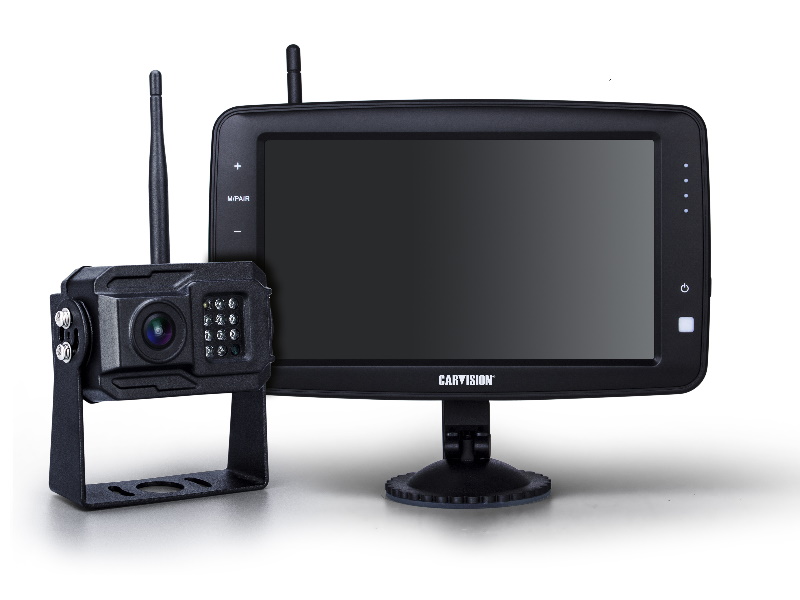 LCD monitor 7" met opbouw camera Draadloos tot ca 20m - 200150 1 - CAR.Pack-700DW
