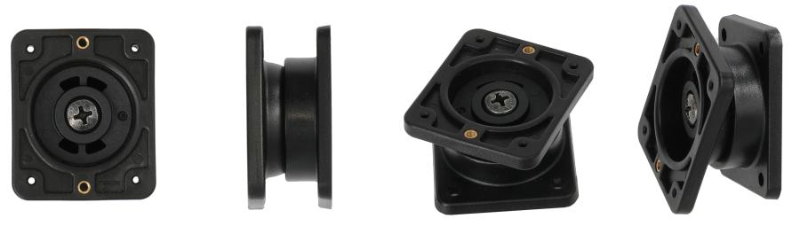 Big tilt swivel with centered face plate - 216009 - 216009