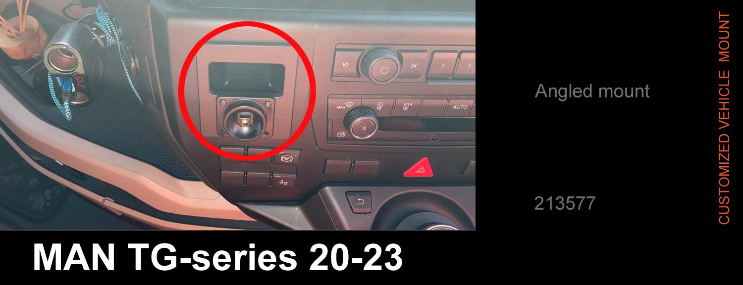ProClip - MAN TGX / TGS  2020->  Angled  Mount - 230717 1 - 213577