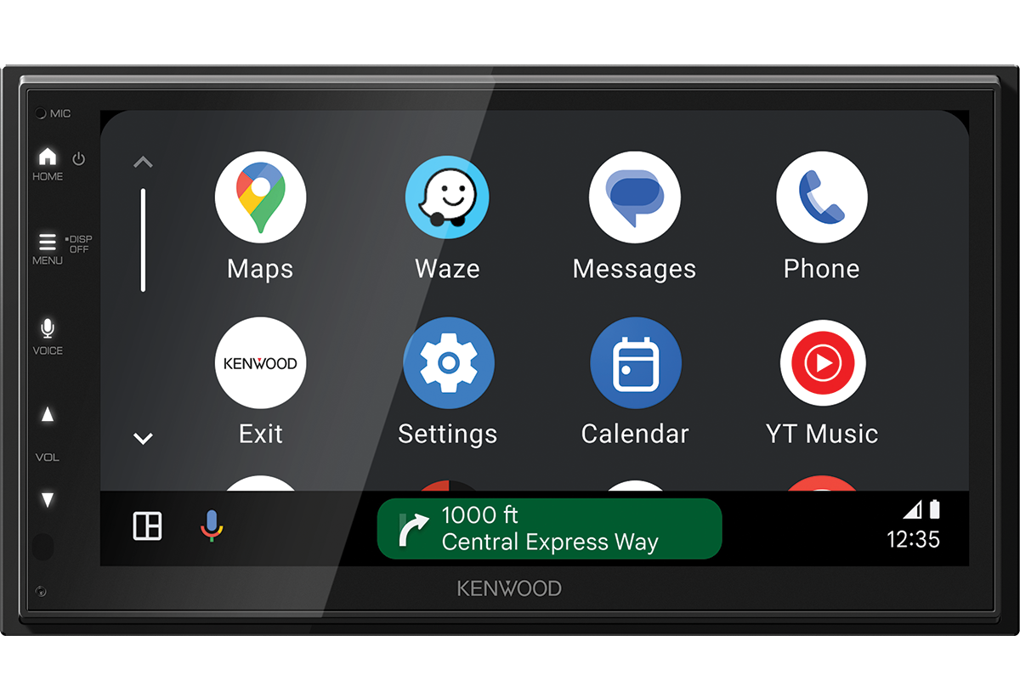 Kenwood DMX5623DABS - Multimediasysteem - 6.8" touchscreen -Draadloze Apple Carplay en Android Auto  - 24 dmx5023 aa homescreen front - DMX-6523DABS
