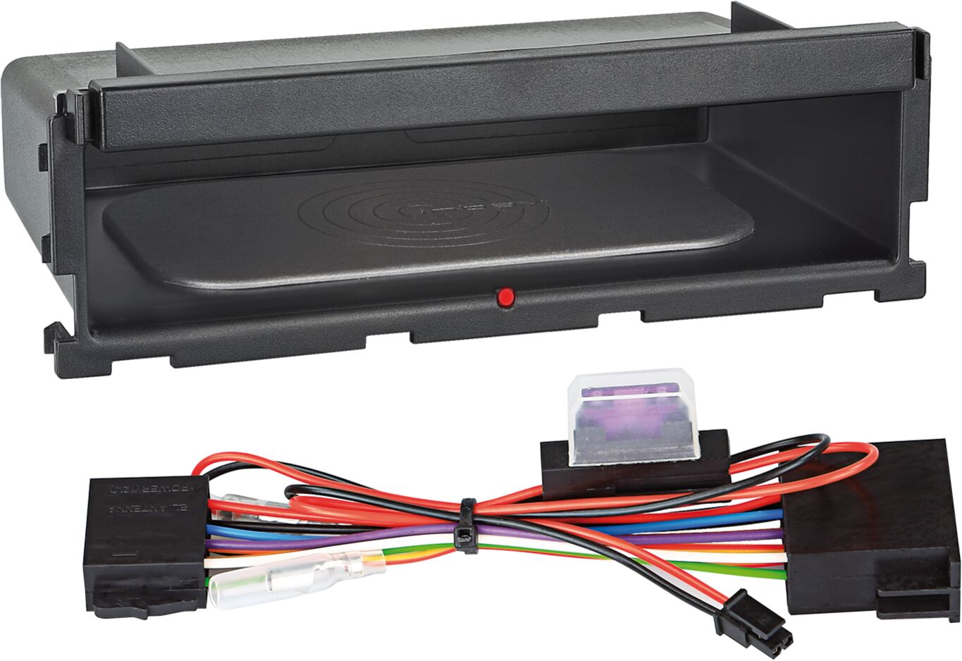 Pocket Inbay&reg; for 2-parted 2-DIN facias - 241000 06 1 - 241000-06-1