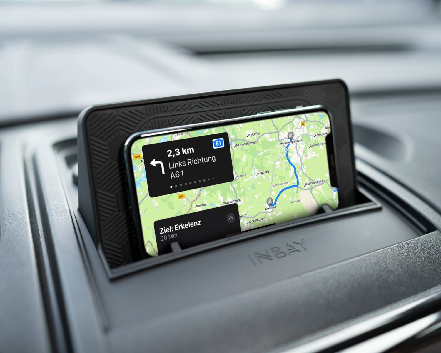 INBAY&reg; draadloos lader Citroen - Fiat - Opel - Peugeot - 10W  - 241094 50 2 navigation bw - 241094-50-1