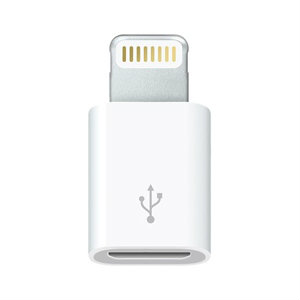 Apple MD 820 Lightning naar micro USB adapter Origineel Apple - 24146 - AP.MD820