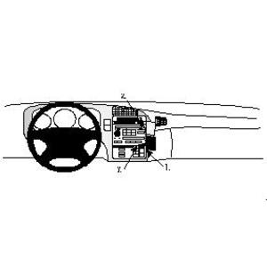 ProClip - Saab 9-5 1998-2005 Angled mount. LET OP: UITLOPEND ARTIKEL, KAN NIET RETOUR! - 24679 - 852503
