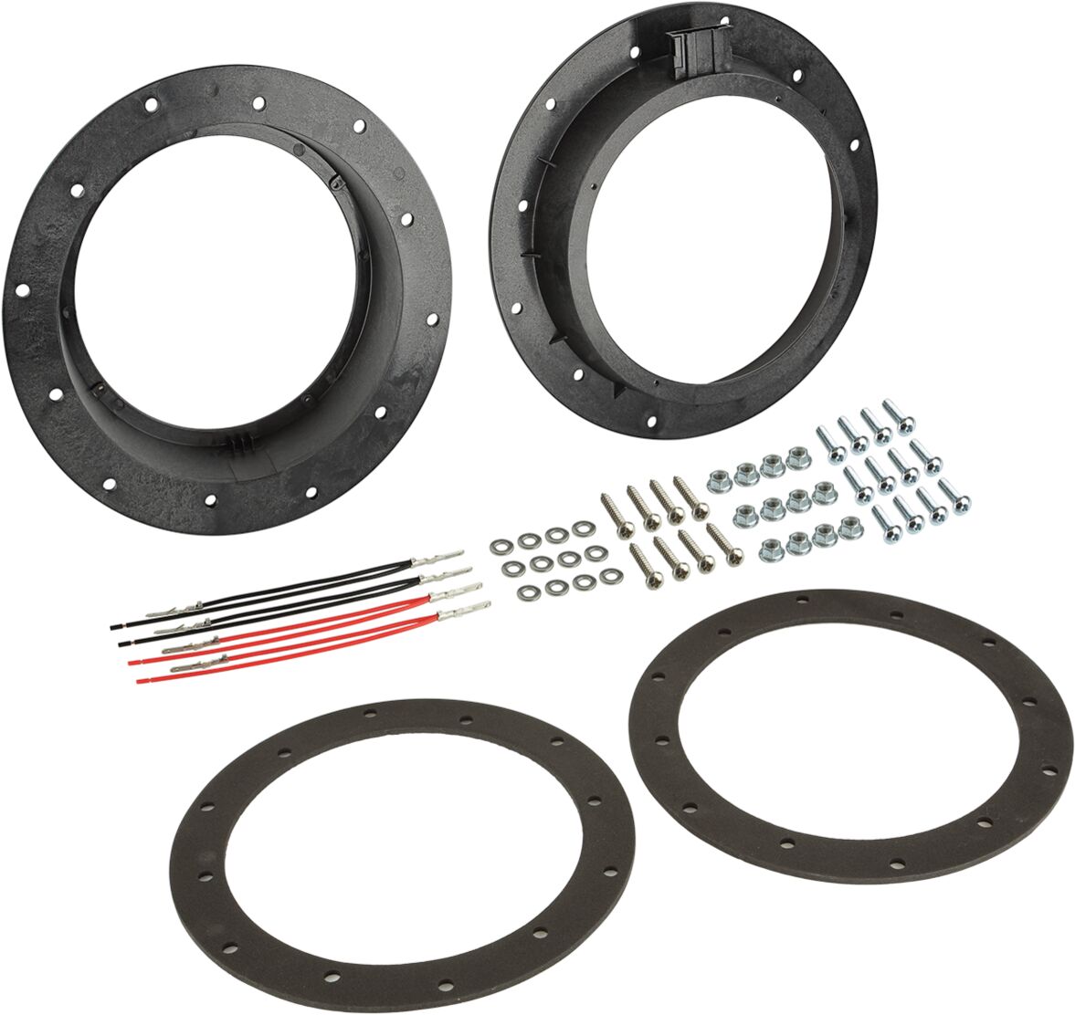 Speaker Ringen &Oslash; 165 mm Div.modellen Audi-Volkswagen-Skoda Voorportier > ingebouwde speakerconnector - 271320 24 1 komplett - 271320-24-1