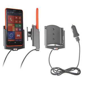Nokia Lumia 625 Actieve houder met 12V USB plug. Let op: Uitlopend artikel, Kan niet retour! - 27713 - 521603
