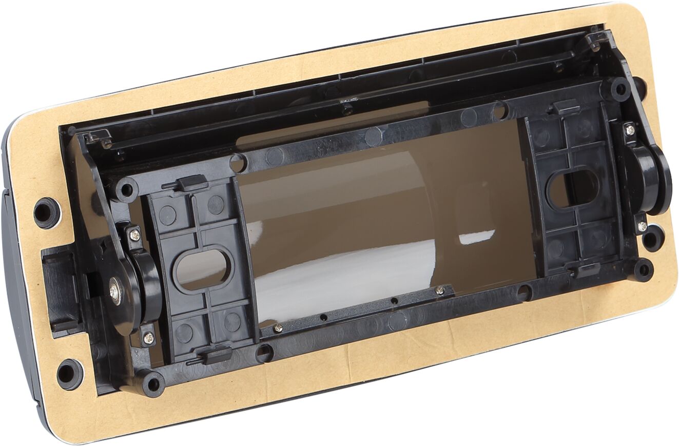Radiopaneel voor boten (splashproof) zwart - 281000 11 rear - 281000-11