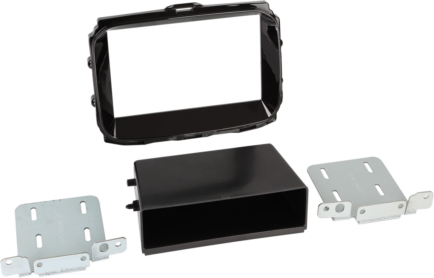 2-DIN Rubertouch met pocket Alfa Romeo Giulietta 10/2014-> Piano Zwart - 281001 10 2 - 281001-10-2