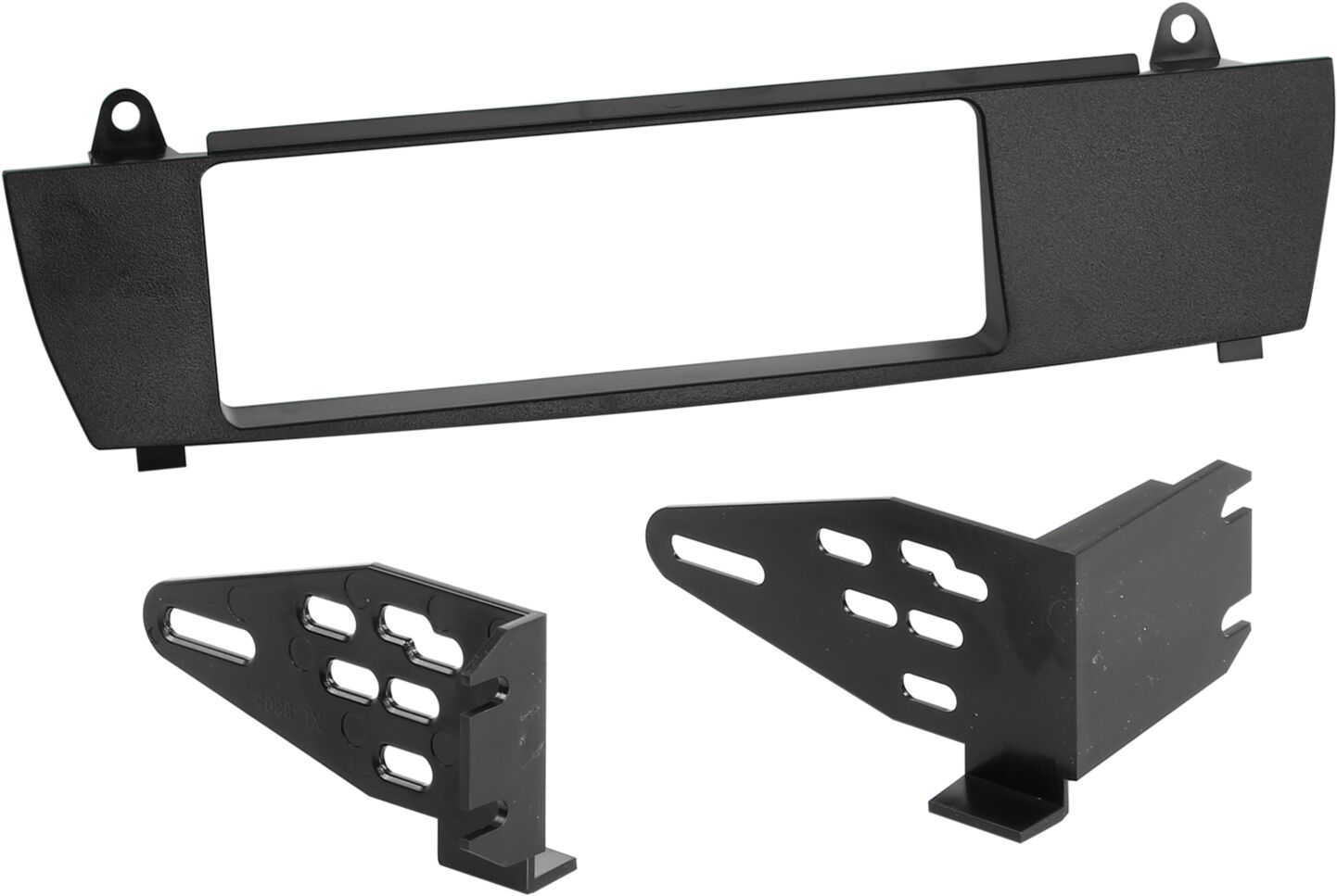 1-DIN Paneel BMW X3 (E83) 2004-2010  Kleur: Zwart (METRA) - 281023 08 - 281023-08
