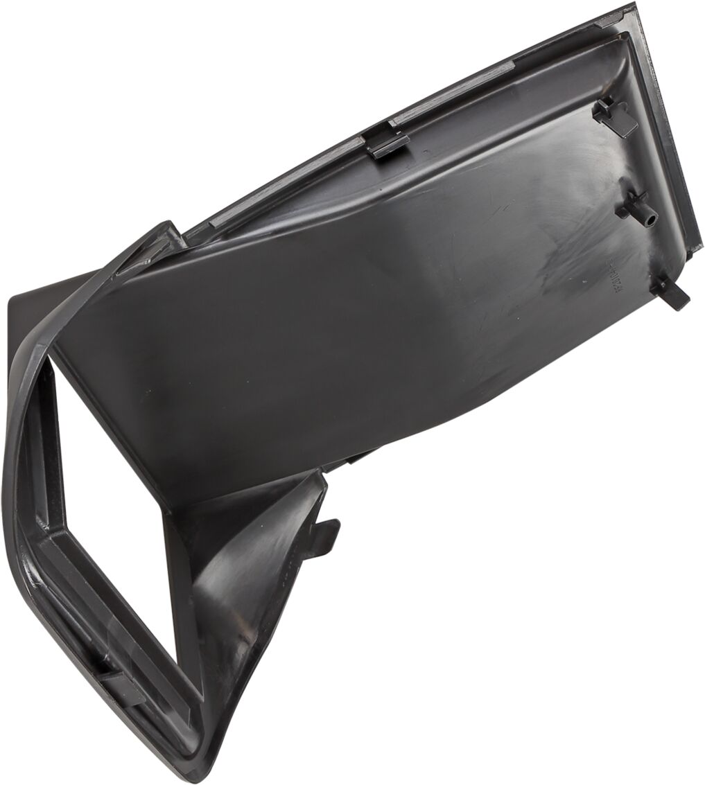 2-DIN Paneel met Pocket Citro&euml;n Nemo - Peugeot Bipper - Fiat Fiorino 2008-2019 Kleur: Zwart - 281040 13 rear - 281040-13