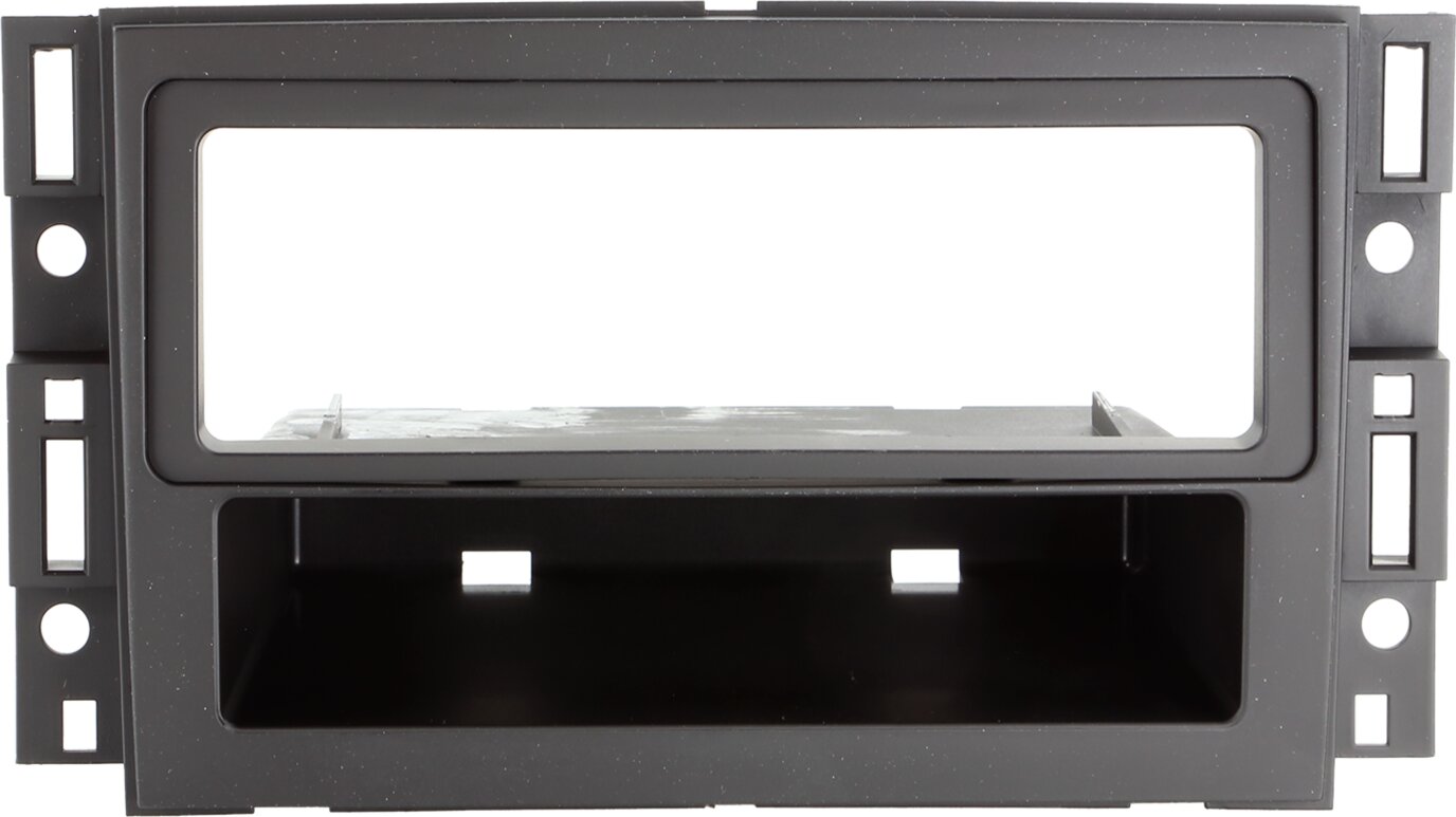 1-DIN radiopaneel met compartiment GM diverse voertuigen (METRA) - 281087 03 front - 281087-03