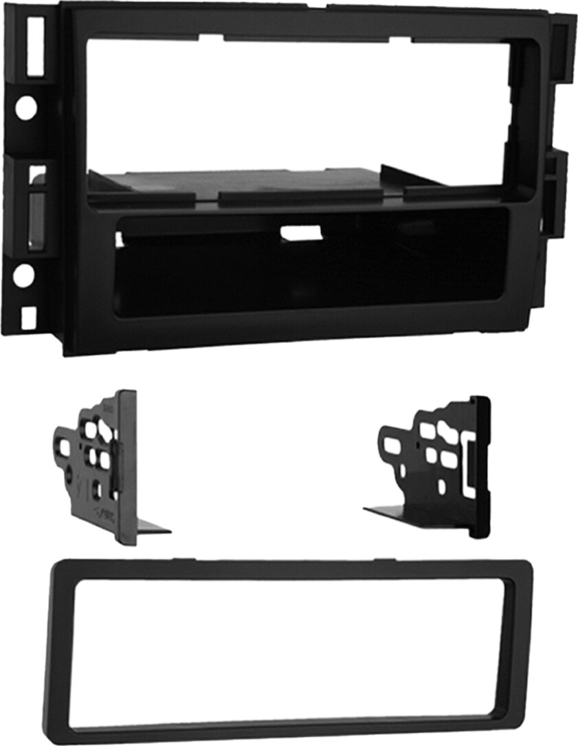 1-DIN radiopaneel met compartiment GM diverse voertuigen (METRA) - 281087 03 metra - 281087-03