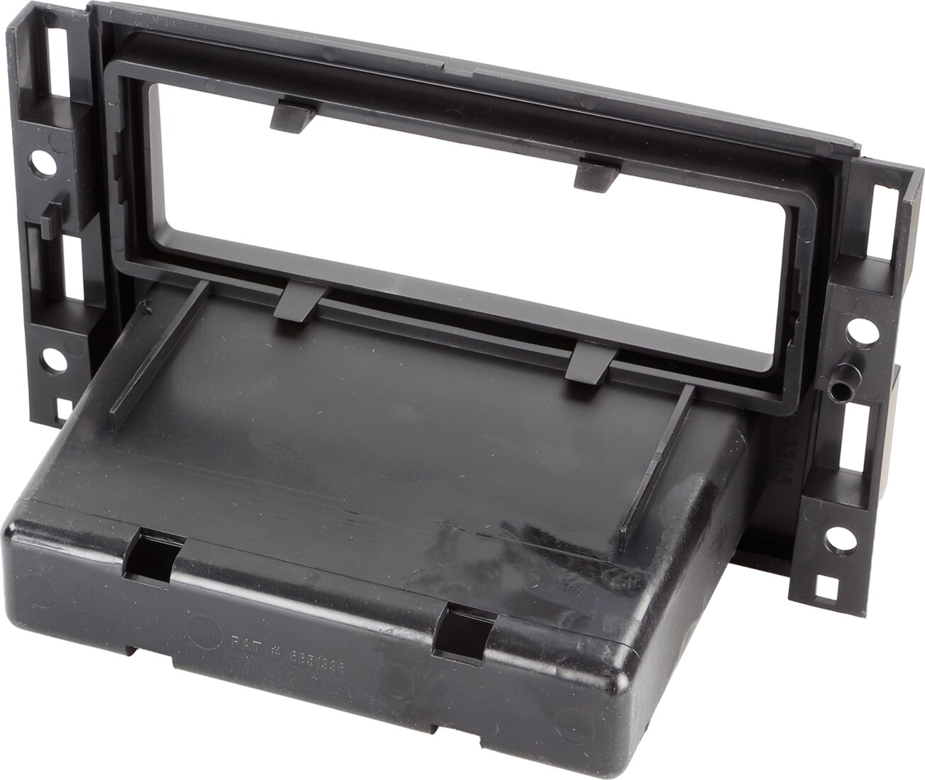 1-DIN radiopaneel met compartiment GM diverse voertuigen (METRA) - 281087 03 rear - 281087-03