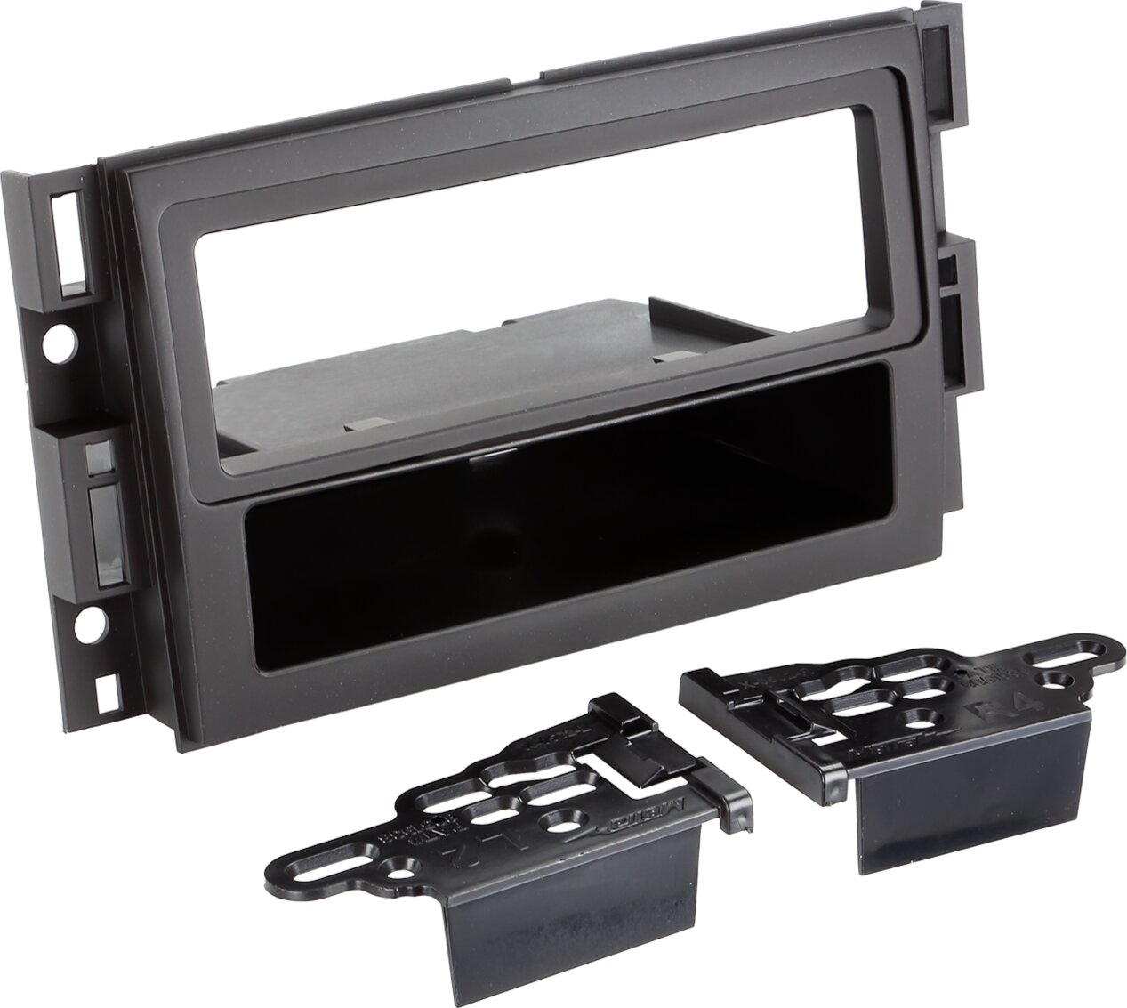 1-DIN radiopaneel met compartiment GM diverse voertuigen (METRA) - 281087 03 - 281087-03