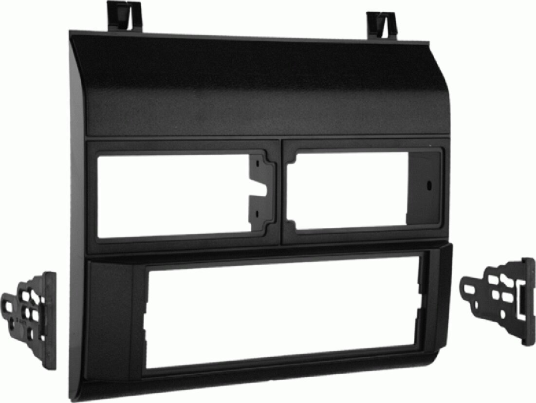 1-DIN radiopaneel Chervrolet/GMC diverse voertuigen zwart (METRA) - 281087 10 1 - 281087-10-1