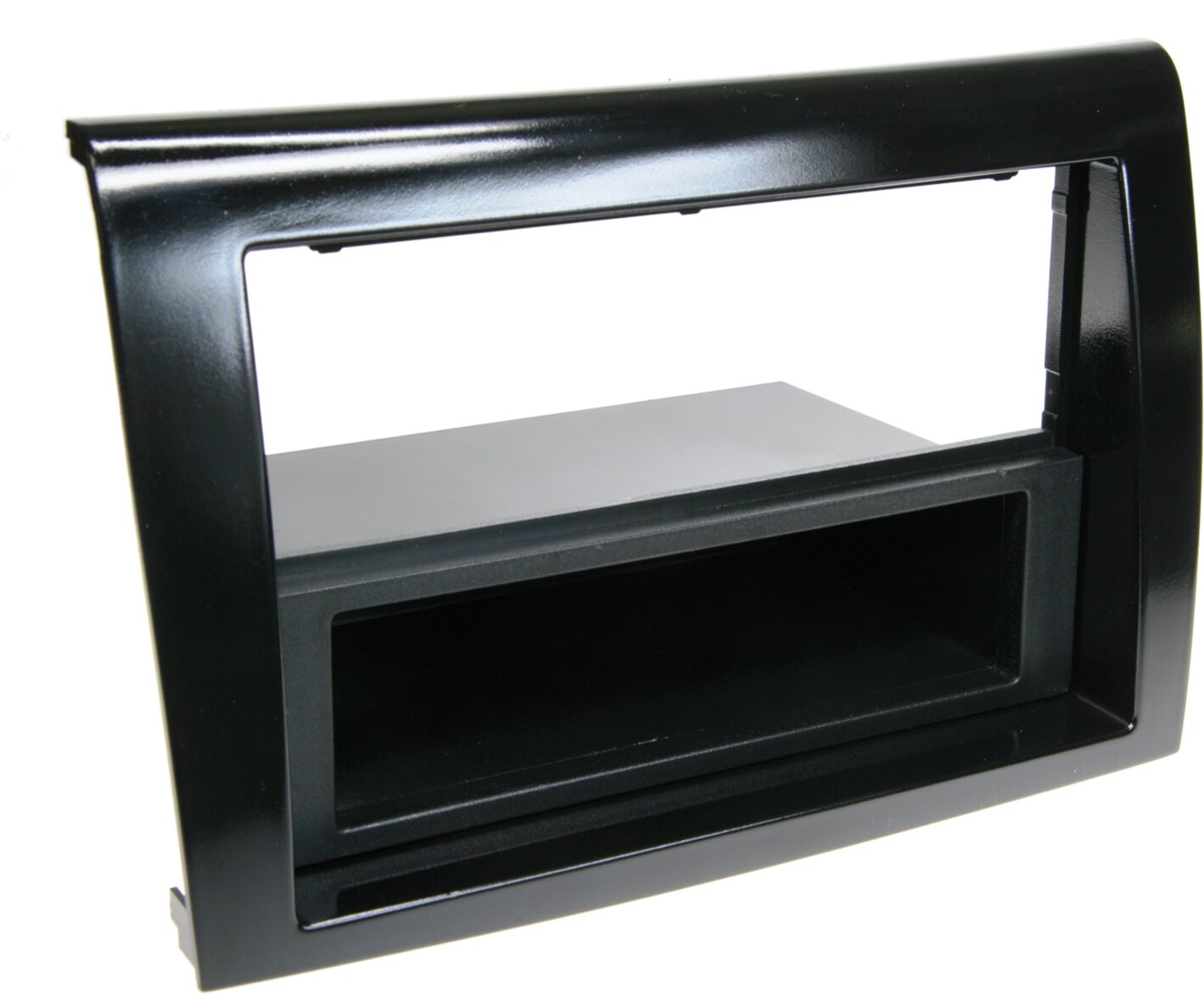 2-DIN Paneel met aflegbakje Fiat Bravo 2007-2014 - Kleur: Piano Zwart - 281094 21 - 281094-21