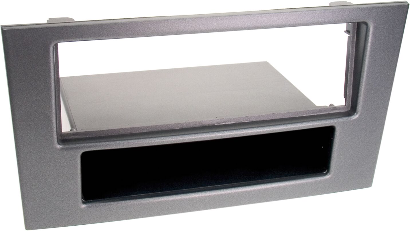 1-DIN Paneel met aflegbakje. Ford Mondeo (B4Y/B5Y/BWY Facelift) 2003-2007 Kleur: Antraciet - 281114 07 - 281114-07