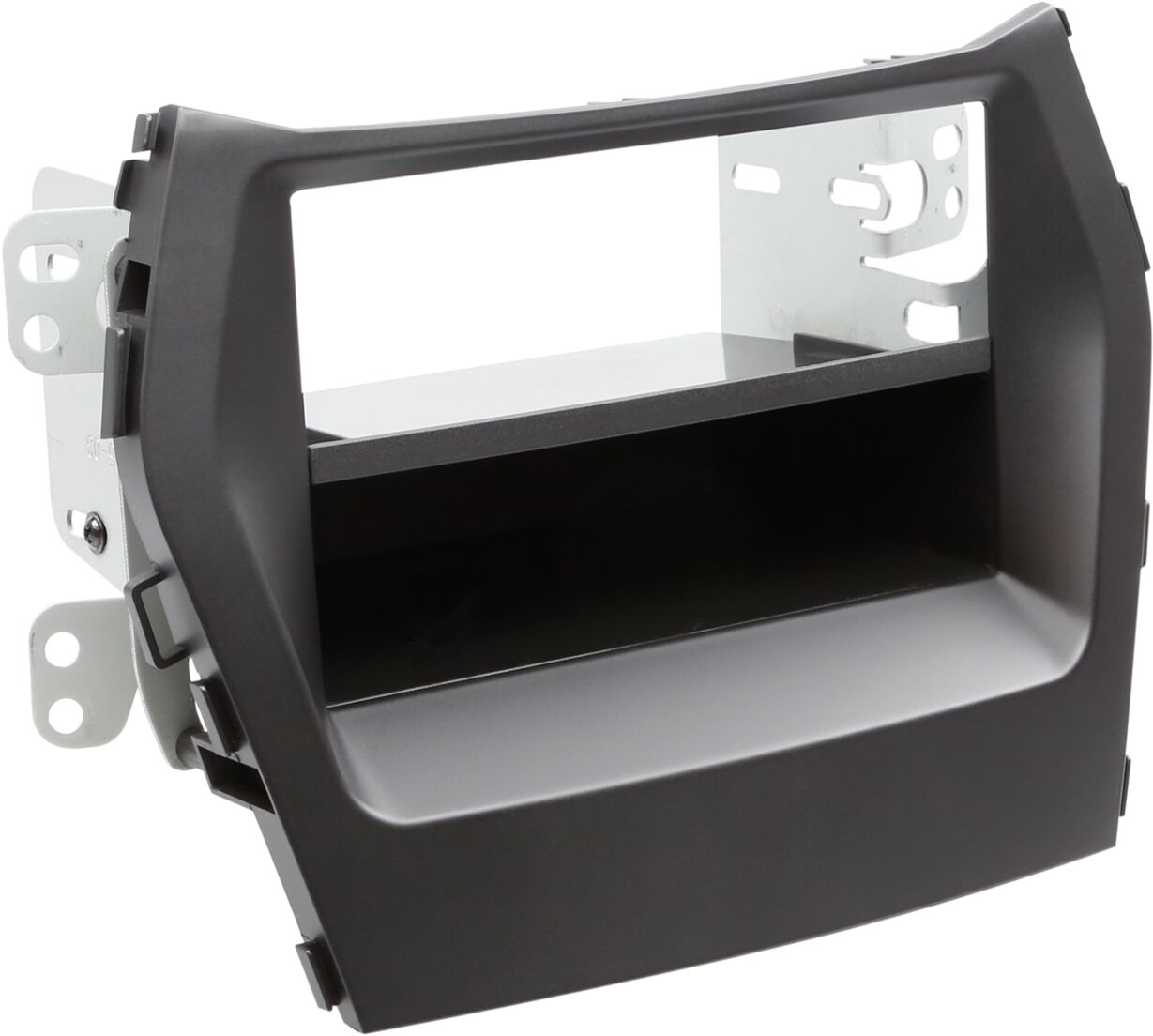 2-DIN Paneel met Pocket Hyundai Santa F&eacute; (DM) 2012-2019 Kleur: Zwart - 281143 25 - 281143-25