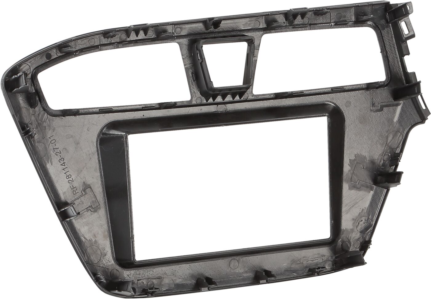 2-DIN Paneel met pocket Hyundai i20 2014-2019 Kleur: Zwart - 281143 27 1 rear - 281143-27-1