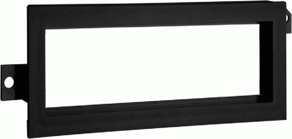 1-DIN radiopaneel Chrysler/Dodge/Plymouth zwart  (METRA) - 281145 18 1 - 281145-18-1
