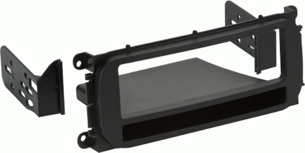 1-DIN radiopaneel met opbergvak Chrysler/Dodge/Jeep/Plymouth (METRA) - 281145 19 1 - 281145-19-1