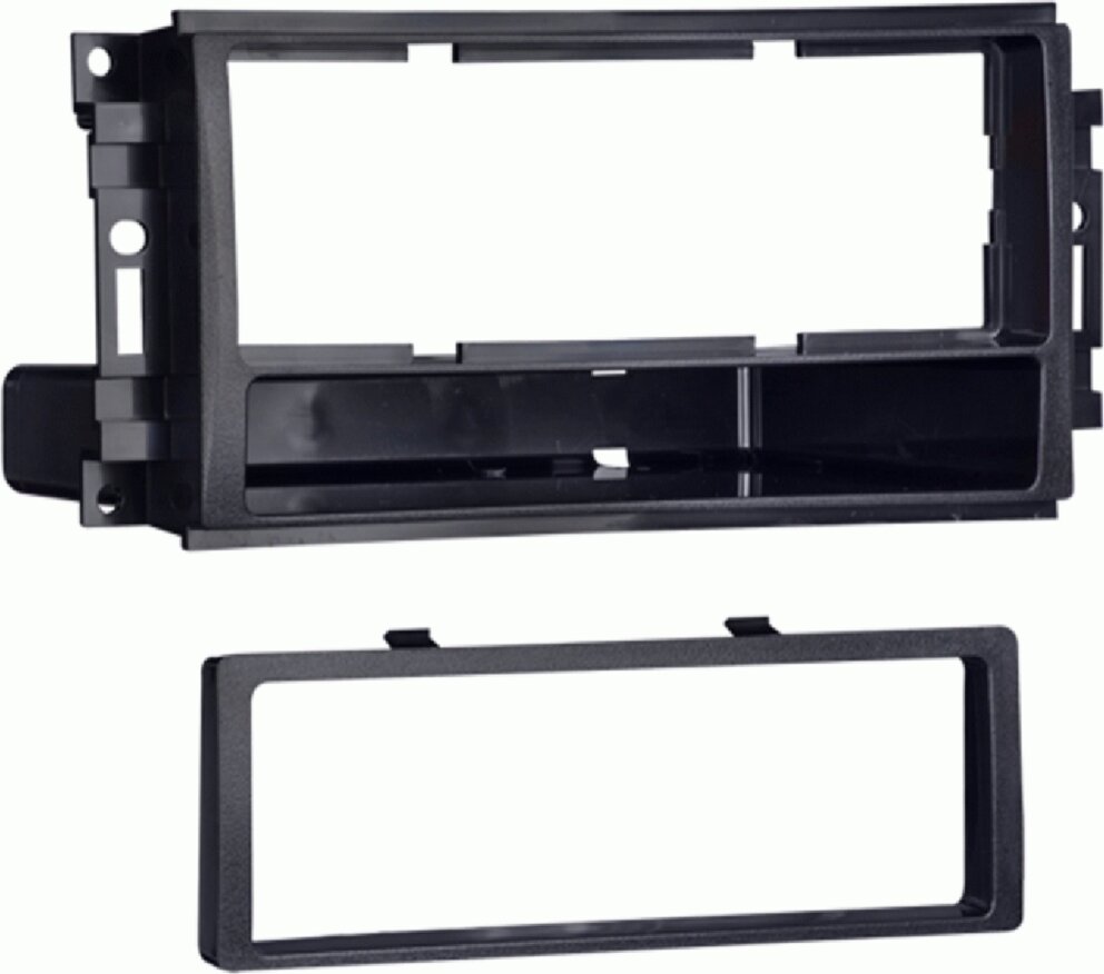 1-DIN radiopaneel met opbergvak Chrysler/Dodge/Jeep/Lancia/VW (METRA) - 281145 22 1 - 281145-22-1