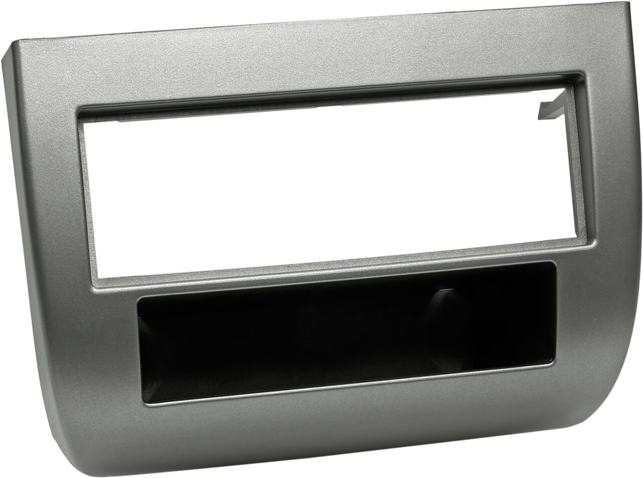 1-DIN Paneel met aflegbakje. Lancia Ypsilon (843) 2003-2011 Kleur: Antraciet - 281150 05 - 281150-05