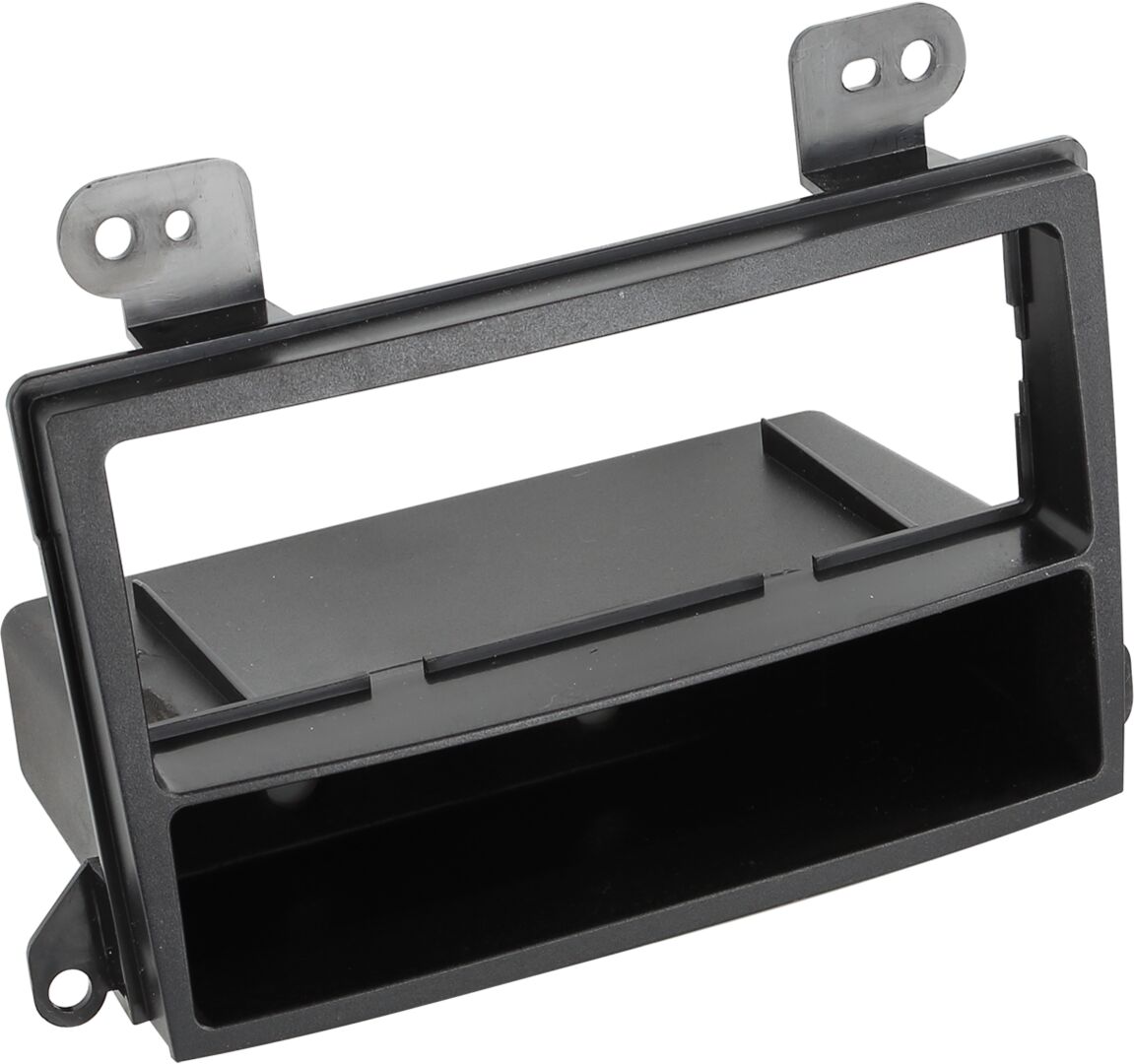 1-DIN Paneel met afleg bakje Mazda MPV 2000-2005 - Premacy 1999-2005 Kleur: Zwart (METRA) - 281170 17 nur blende - 281170-17