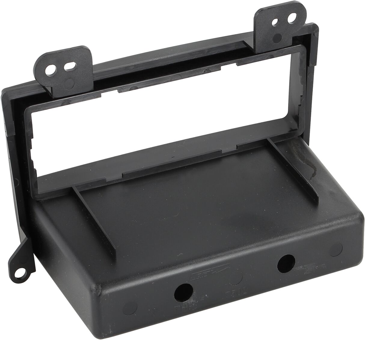 1-DIN Paneel met afleg bakje Mazda MPV 2000-2005 - Premacy 1999-2005 Kleur: Zwart (METRA) - 281170 17 rear - 281170-17