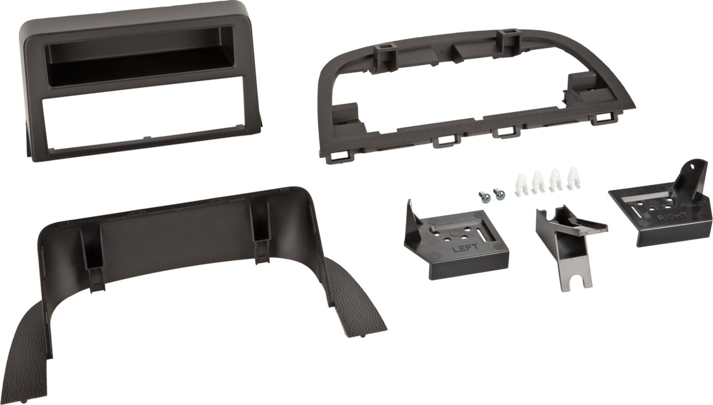 1-DIN Paneel met opbergvak Mazda 3 2013-2017 - Kleur: zwart - 281170 18 - 281170-18