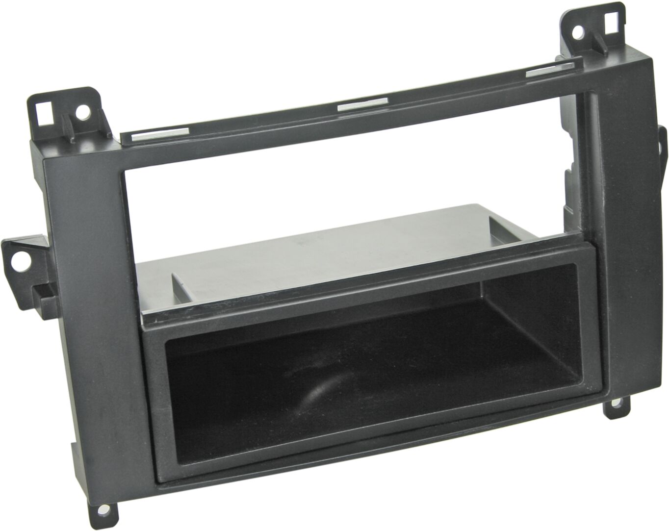 2-DIN Paneel Mercedes Benz A-Klasse - B-Klasse - Viano/ Vito Kleur: Zwart - 281190 18 - 281190-18