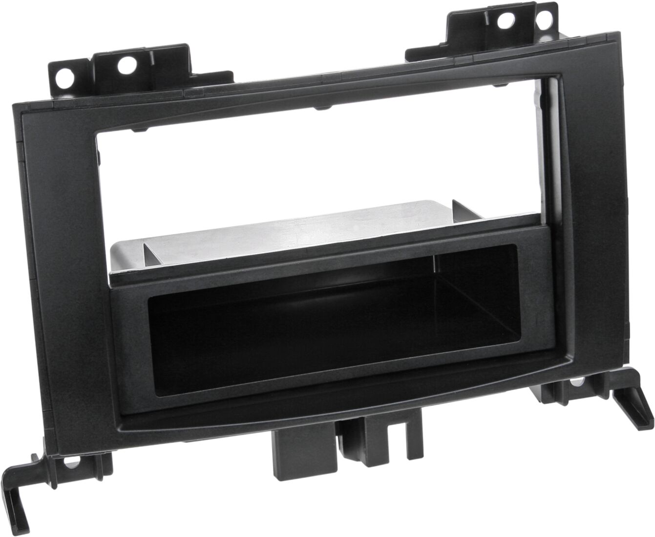 2-DIN Paneel Mercedes Benz Sprinter W906 / Volkswagen Crafter I (2EC/2F) 2006-2017 Kleur: Zwart - 281190 27 - 281190-27