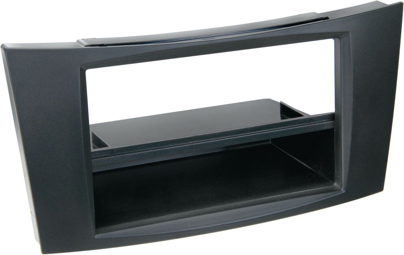 2-DIN Paneel Mercedes Benz E-Klasse (W211) /CLS-Klasse (W211) - Kleur: zwart - 281190 28 - 281190-28