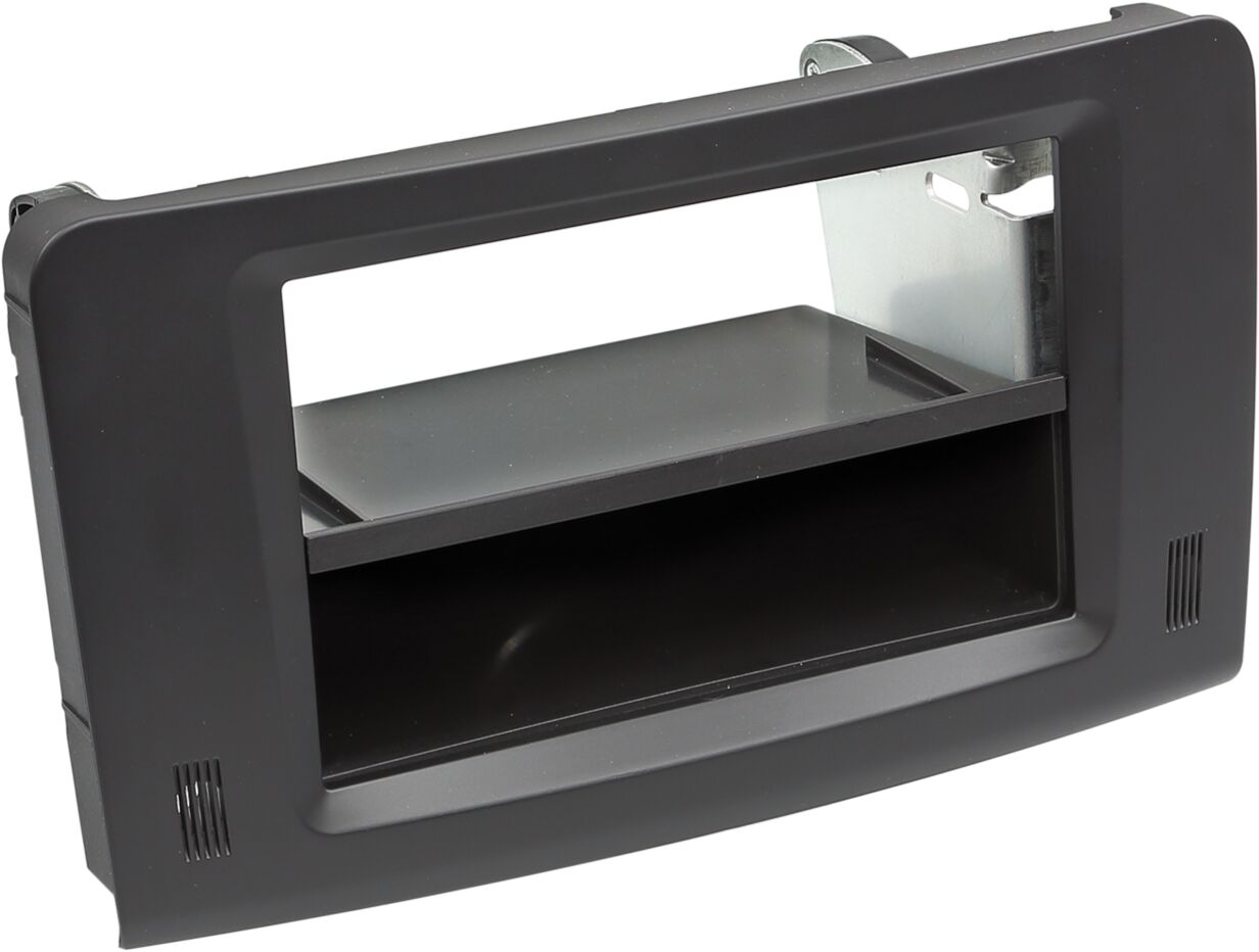 2-DIN Paneel Mercedes Benz M-Klasse/ G-Klasse met Pocket Kleur: Zwart - 281190 34 1 - 281190-34-1