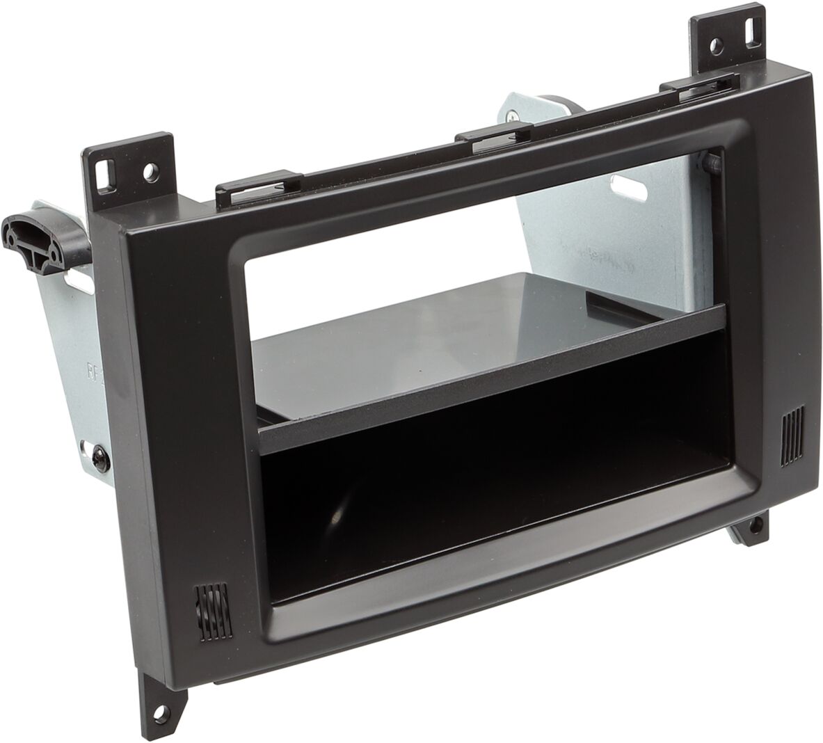 2-DIN Paneel Mercedes Benz A-Klasse/ B-Klasse/ Vito met Pocket - Kleur: Zwart - 281190 37 1 - 281190-37-1