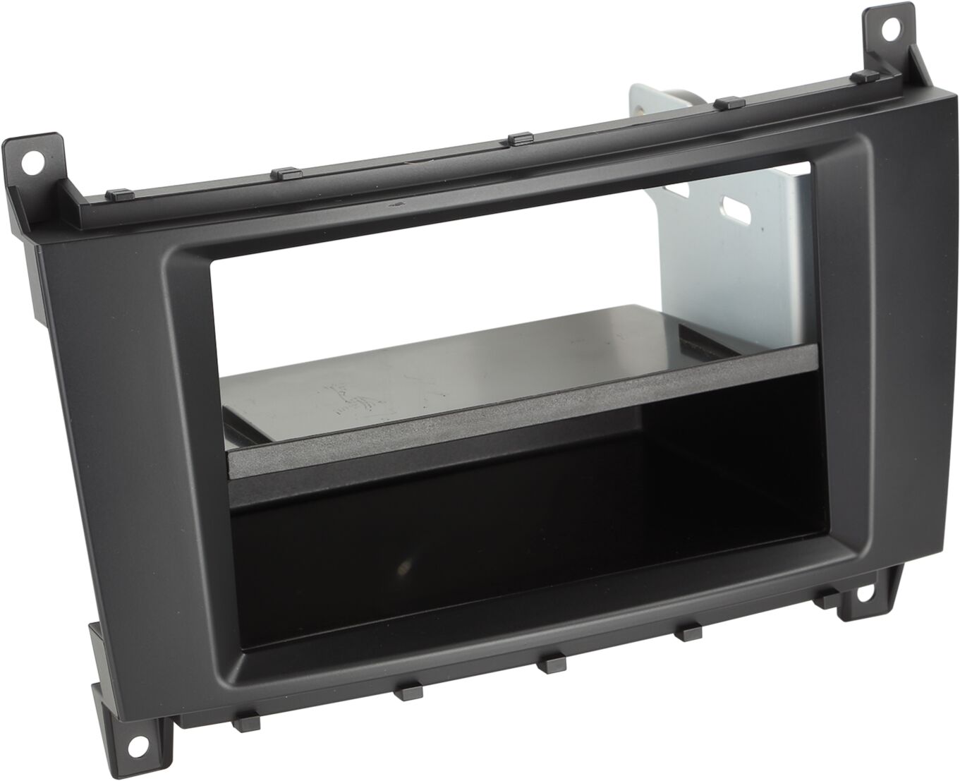 2-DIN Paneel Mercedes Benz C-Klasse/ CLC-Klasse met pocket Kleur: Zwart - 281190 45 1 - 281190-45-1