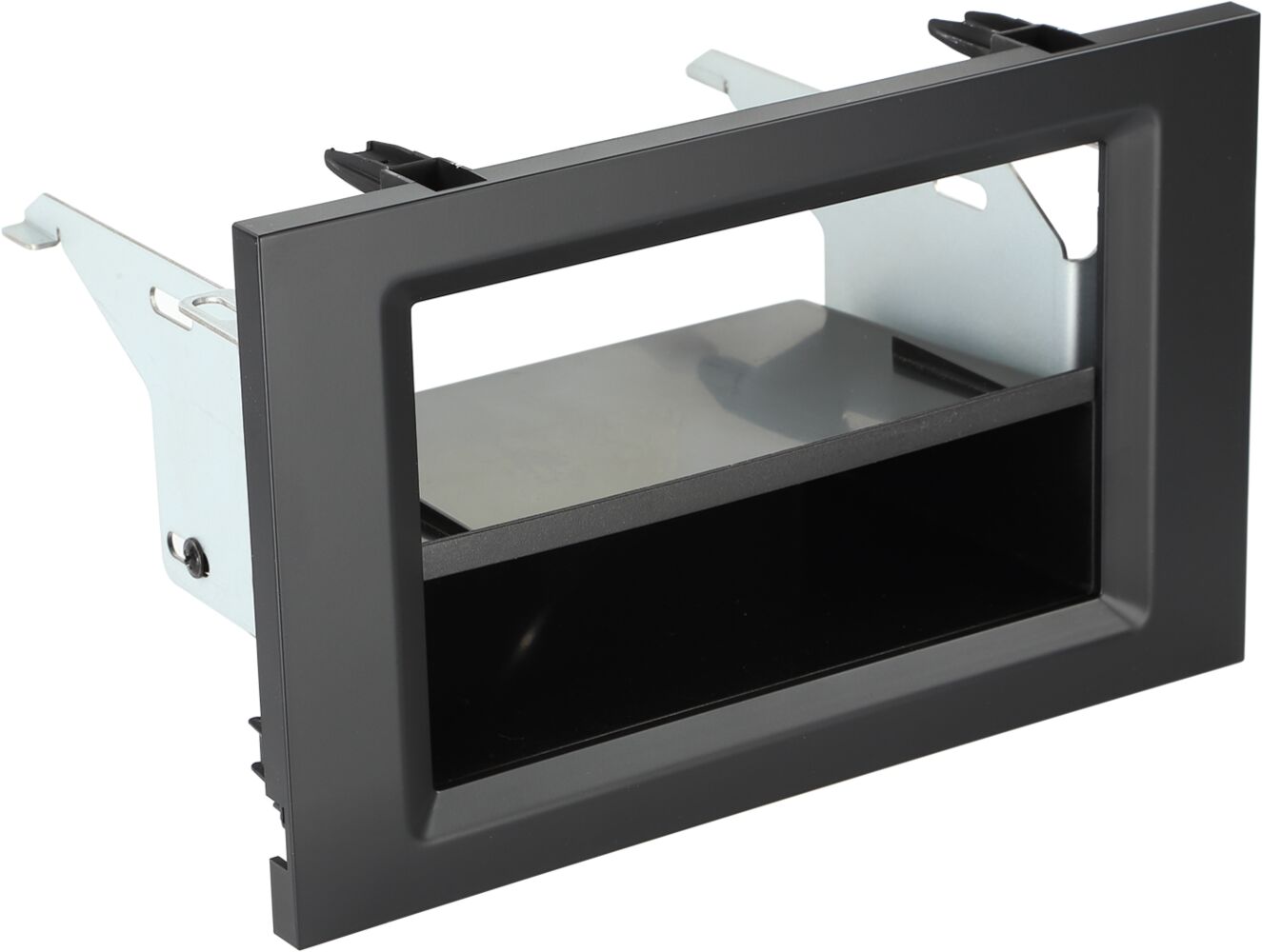 2-DIN Paneel met opbergvak Mercedes Benz Actros/Arocs - kleur: zwart - 281190 46 1 - 281190-46-1