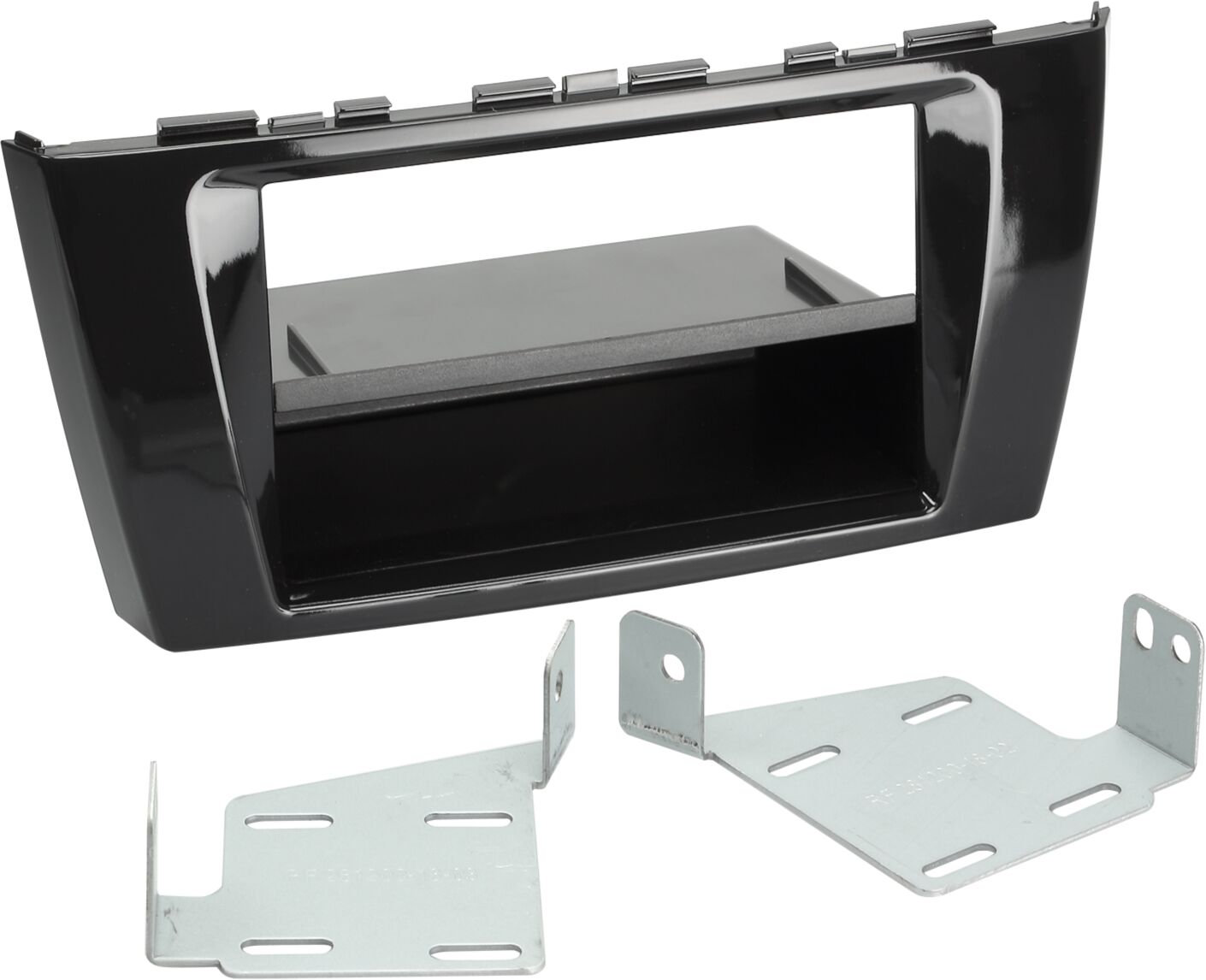 2-DIN Paneel Mitsubishi Space Star 2013-2019 Kleur: Piano Zwart - 281200 18 1 - 281200-18-1