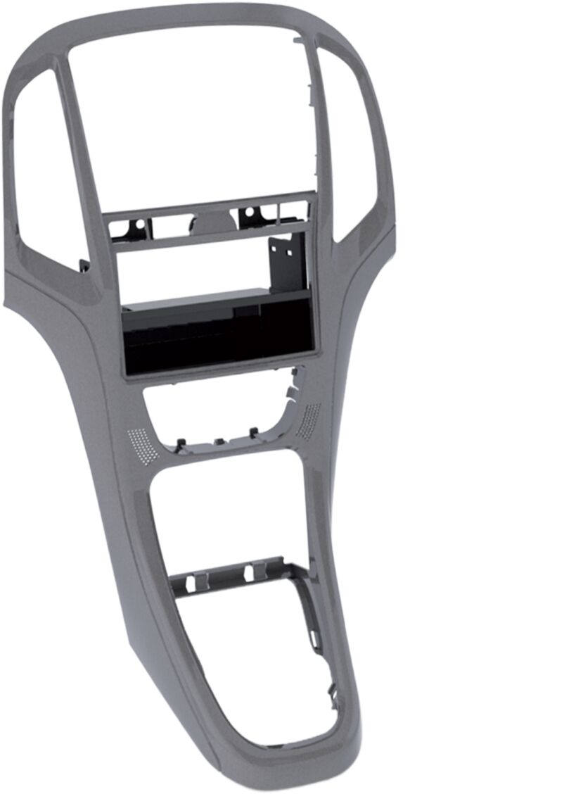 2-DIN Paneel Opel Astra J (P-J) 12/2009-08/2018 Kleur: Titanium Grijs  - 281230 23 1 - 281230-23-1