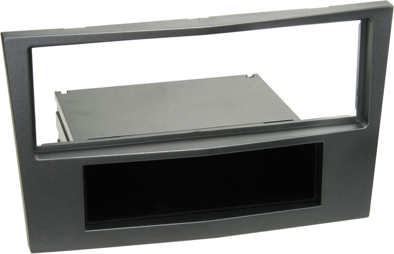 1-DIN Paneel met aflegbakje. Opel Astra/ Antara/ Zafira/Corsa  Kleur: Charcoal Metallic - 281230 24 1 - 281230-24-1