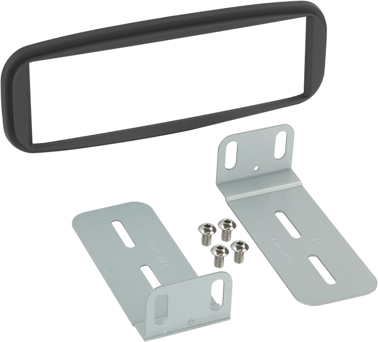 1-DIN Paneel Renault Clio (IV (X98) 2012-2016 Kleur: Soft Touch Zwart - 281250 17 - 281250-17