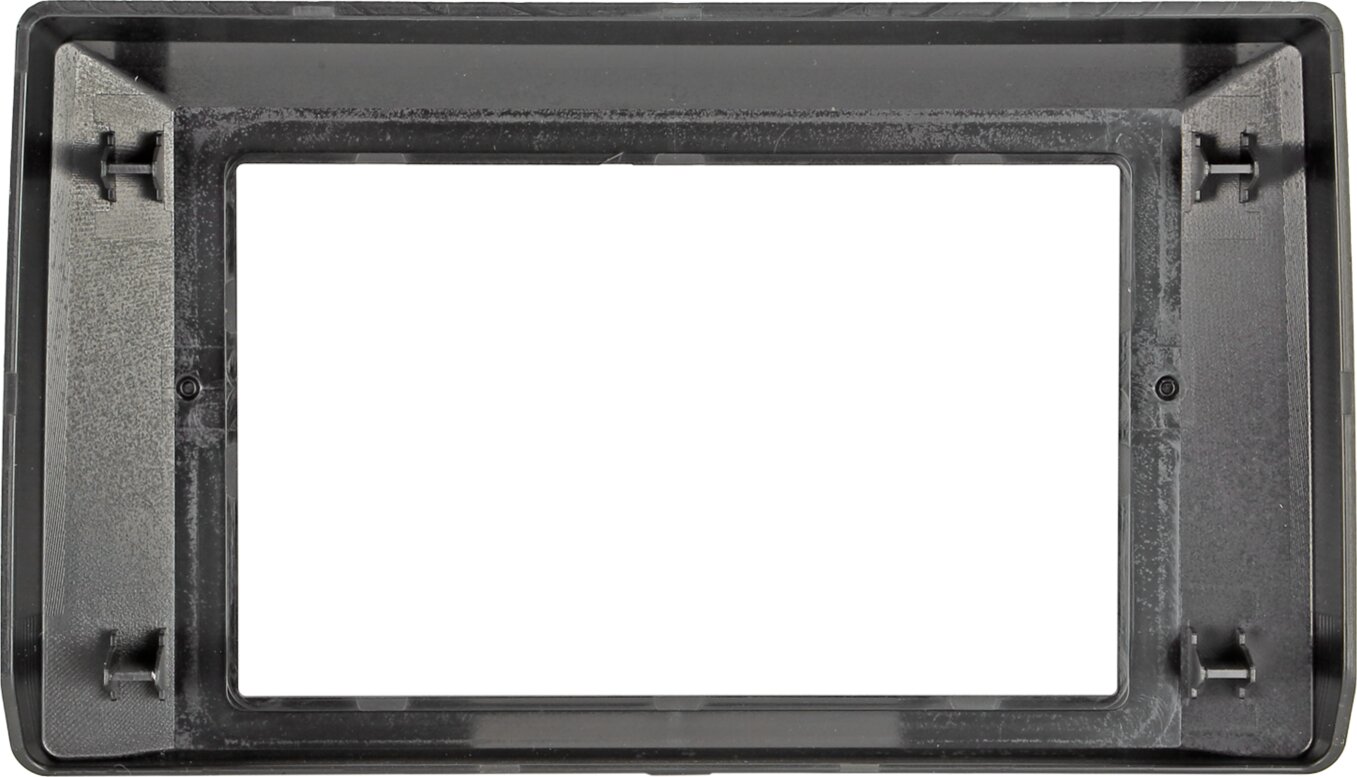 2-DIN Paneel Dacia Duster (SR) 2021-2022 - Kleur: zwart - 281250 21 1 rear - 381250-21-1