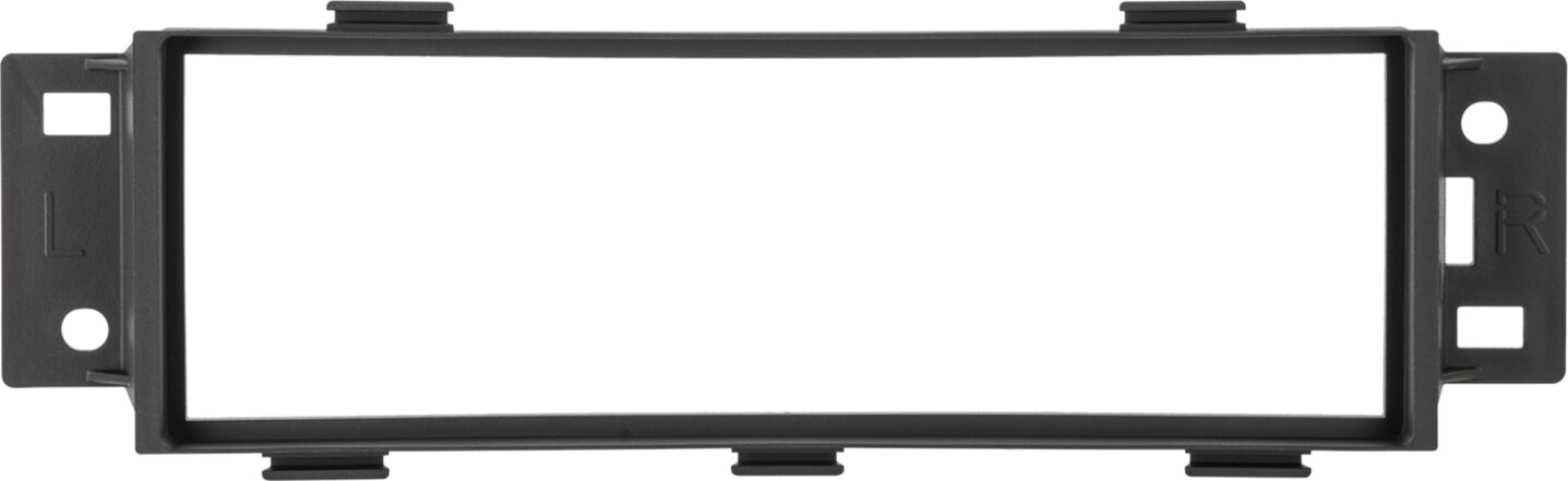1-DIN Paneel Merceds Citan 420 (W420) - Renault Kangoo III (RJK) -Nissan Townstar (NFK) Kleur: zwart - 281250 22 front - 281250-22