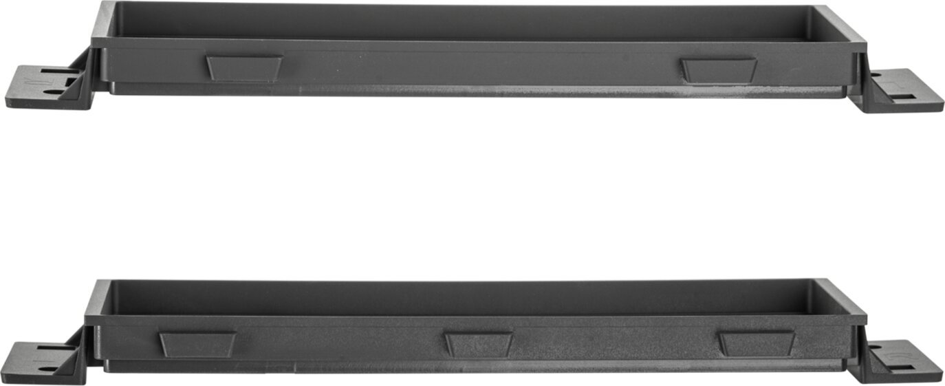 1-DIN Paneel Merceds Citan 420 (W420) - Renault Kangoo III (RJK) -Nissan Townstar (NFK) Kleur: zwart - 281250 22 top bottom - 281250-22