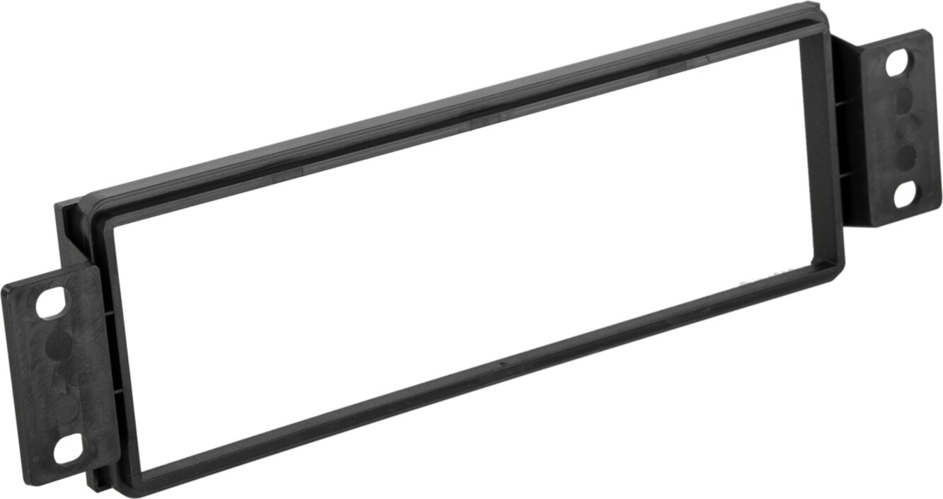 1-DIN Paneel Renault Trafic III (L/LJ) Nissan Primastar III (4/J4) - Kleur: zwart - 281250 23 3d ansicht rear - 281250-23